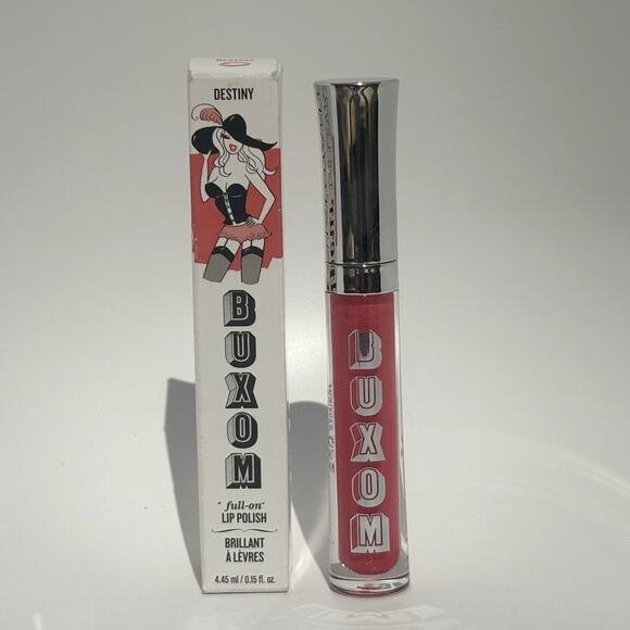 Buxom Destiny Full On Plumping Lip Polish Gloss Full Size 4.45 ml 0.15 fl oz BN - Picture 1 of 4